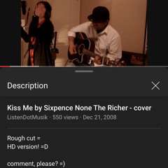 [2008.12.21] Kiss Me by Sixpence None The Richer - cover.mp3