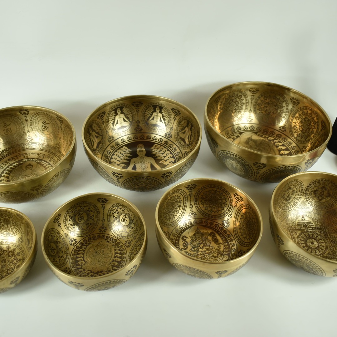 Klangschalen 7er Set Special Bowls - 7,9 Kg