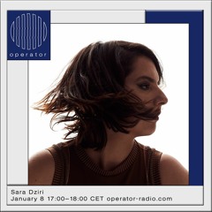 Sara Dziri live at Operator Radio Rotterdam, 8th January 2022