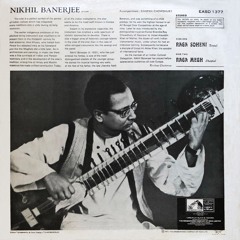 Nikhil Banerjee (Sitar)– Raga Soheni (1972)