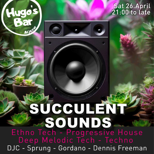 Succulent Sound's @ Hugo's bar - DJC - EthnoTech Mix - (26.04.2025)