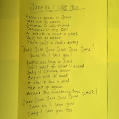 June Oh I Love You Phone Demo