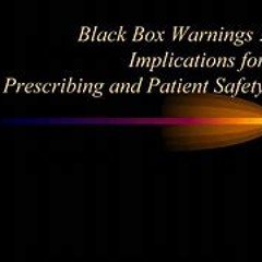 Black Box Pharmacy Warnings