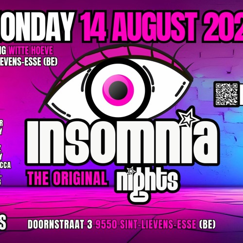 Cekezz - Live at Insomnia Nights Reunion - De Witte Hoeve - Monday 14 08 2023