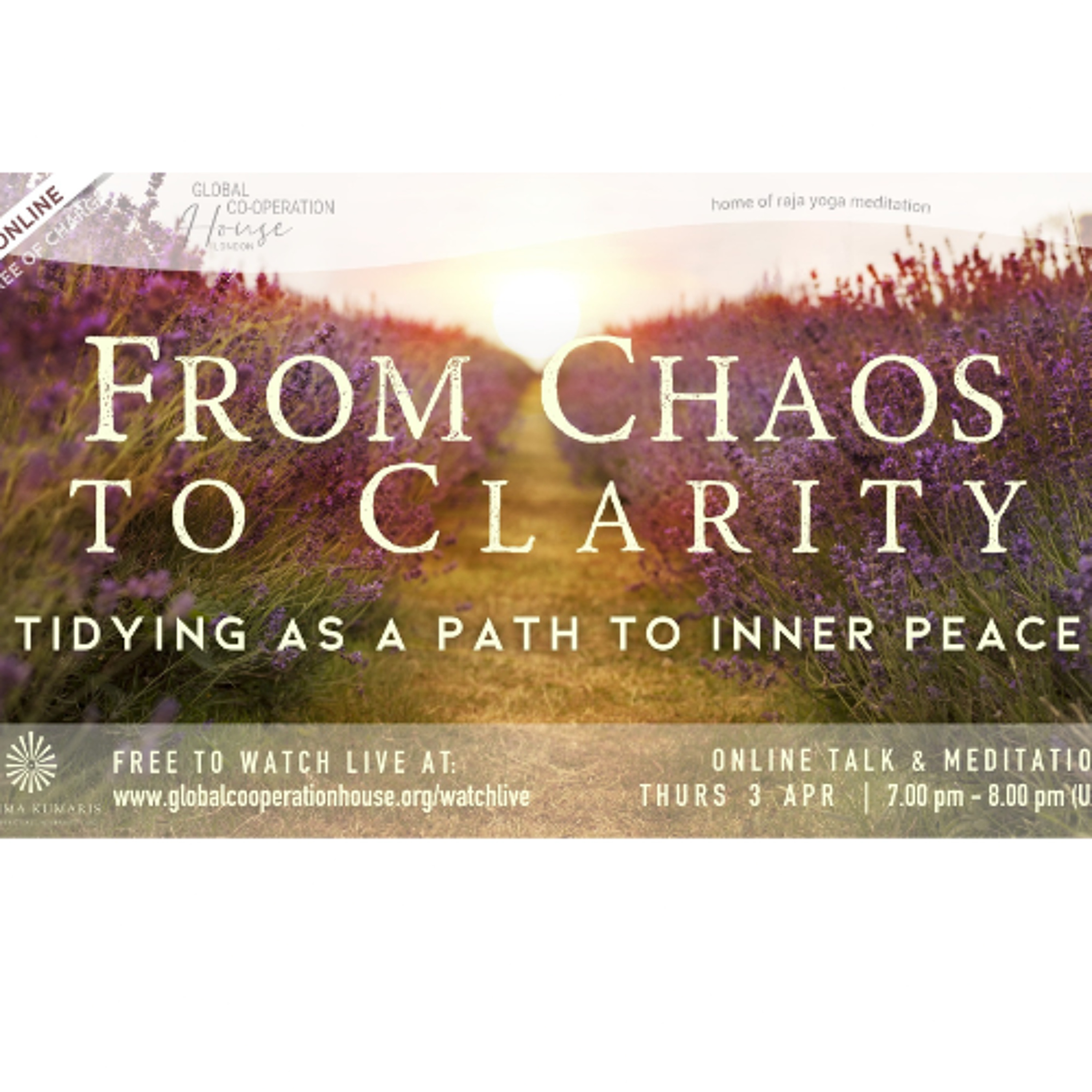 From Chaos to Clarity - Tidying as a Path to Inner Peace - Cherry Steinberg - Thursday 3th April 2025 episode artwork