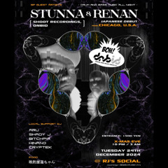 STUNNA Live at RJs SOCIAL, OKINAWA, JAPAN, December 24 2024