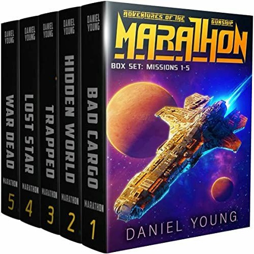 View KINDLE 📦 Adventures of the Gunship Marathon (Box Set: Missions 1-5) by  Daniel