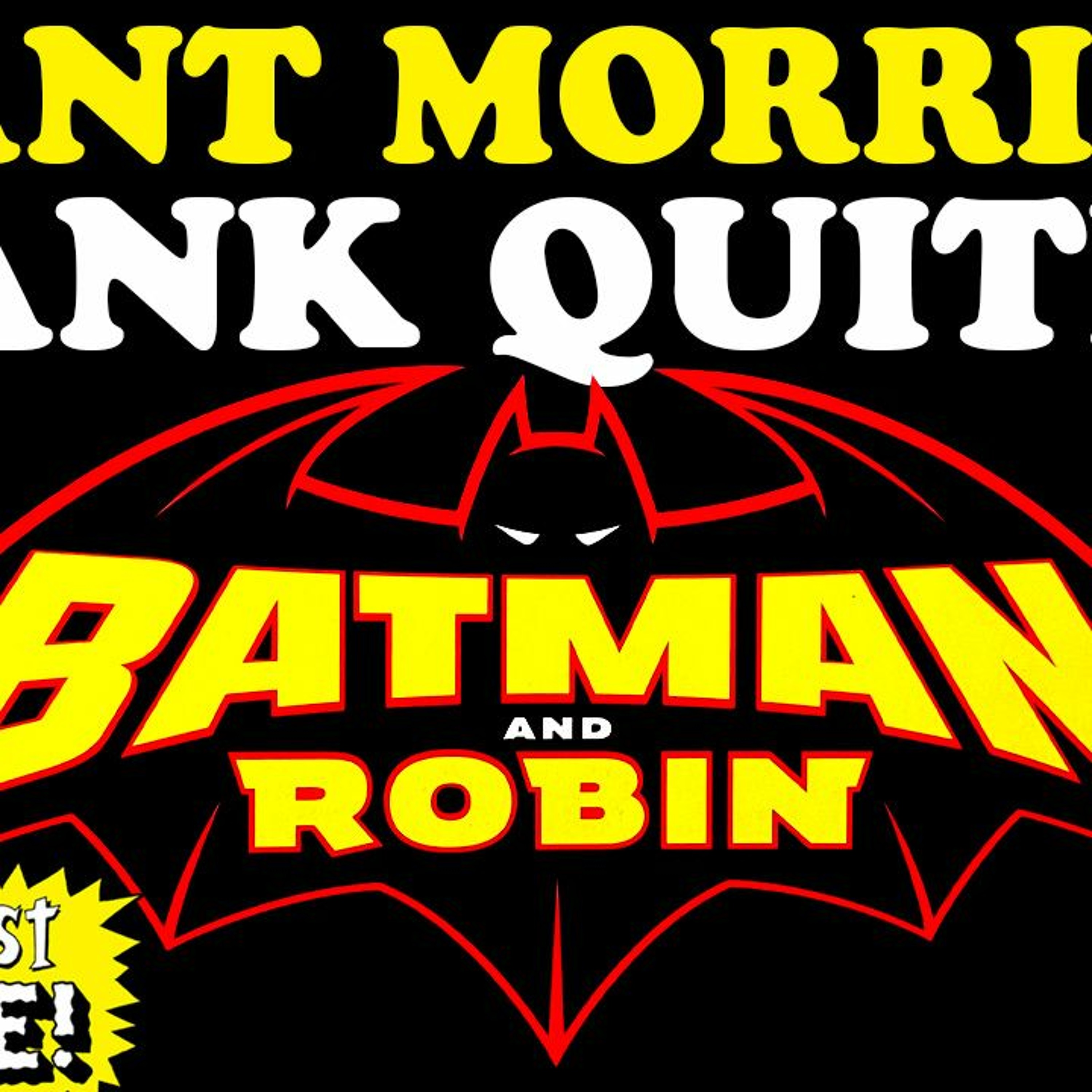 Batman and Robin by All-Star Superman CREATORS Grant Morrison and Frank Quitely episode artwork