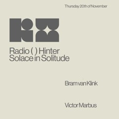 Bram van Klink & Victor Marbus (live) // Solace in Solitude // 20-11-2025