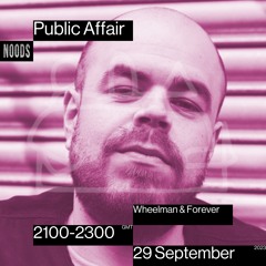 Public Affair 022: Wheelman