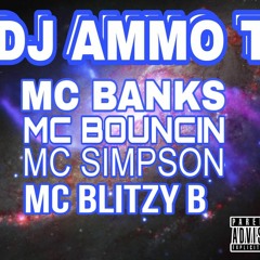 DJ AMMO-T MCS BANKS  BOUNCIN BLITZY B  SIMPSON - AGENT BLUE SET