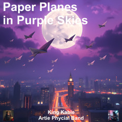 Paper Planes in Purple Skies