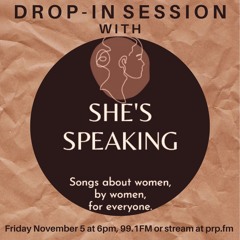 Drop-In Session with She's Speaking