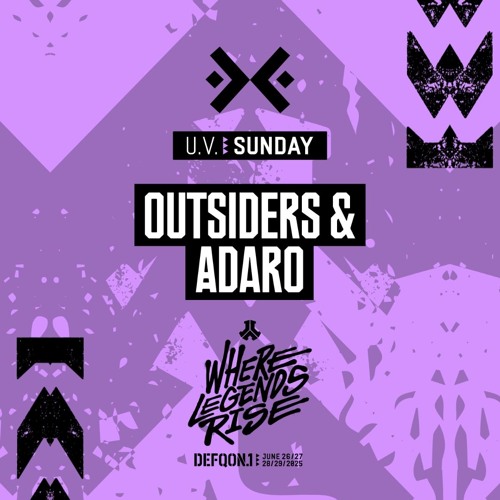 Outsiders & Adaro | U.V. | Sunday | Defqon.1 2025