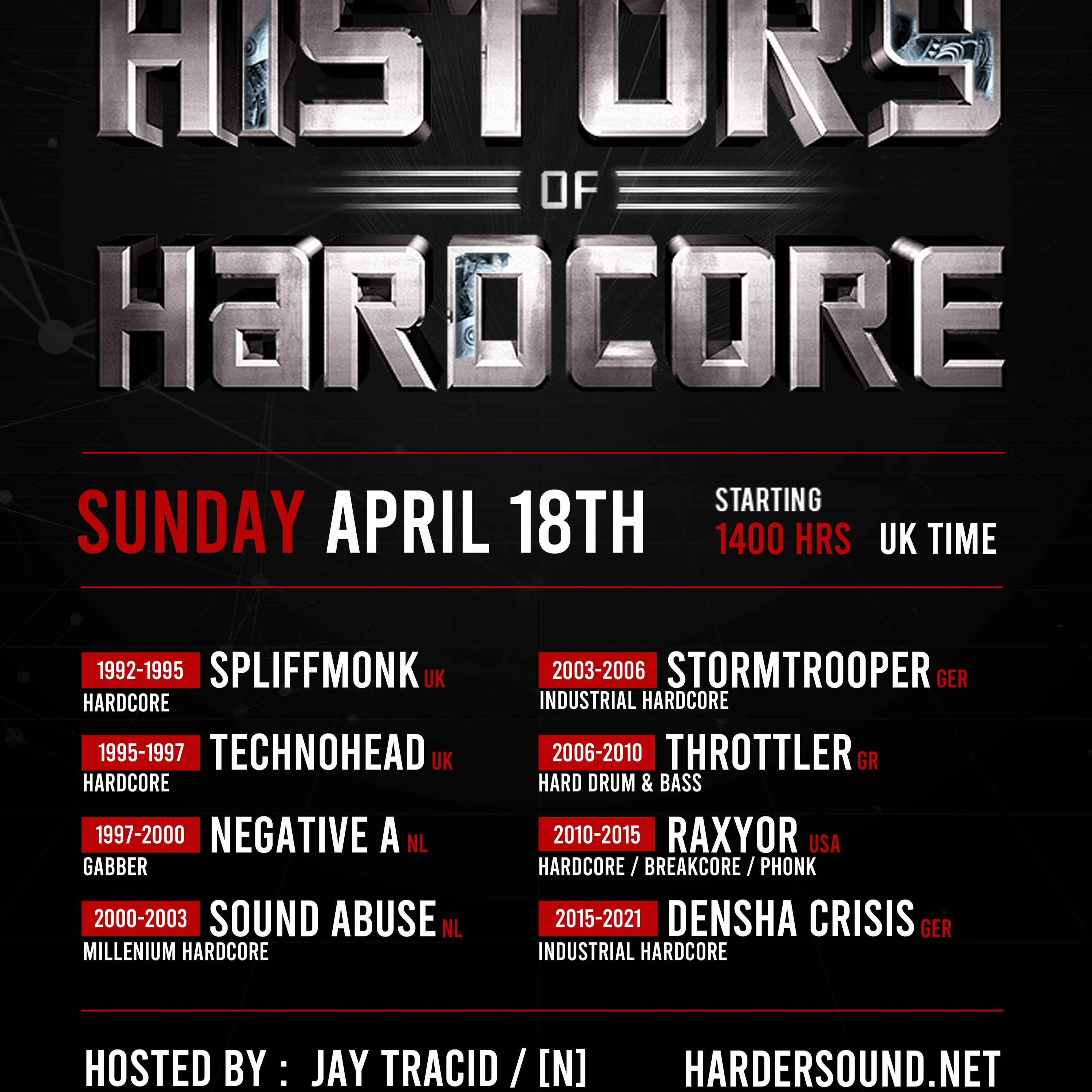 Negative A - HSR History Of Hardcore 1997 - 2000 episode artwork