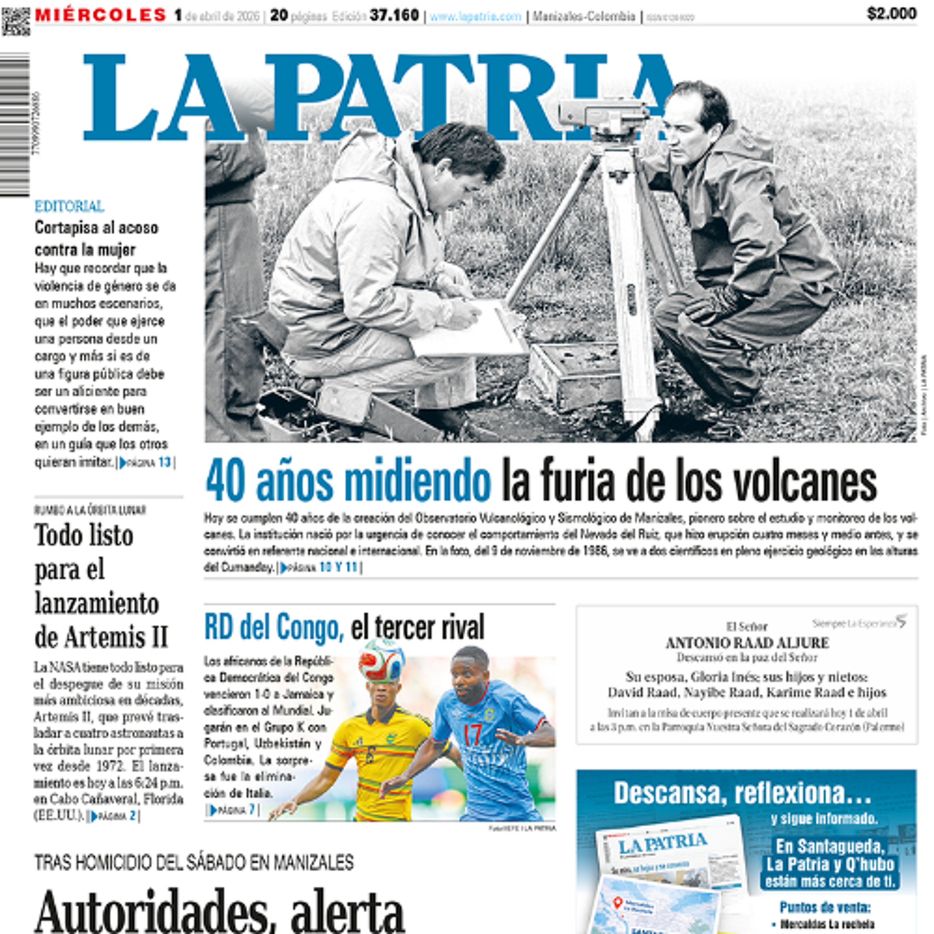 Informativo de la mañana - 1 de abril episode artwork