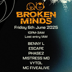 Mistress Mo Broken Minds June 25