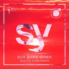 sun goes down (syence experiment)