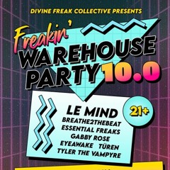 EYEawake, Türen, Tyler the Vampyre Live @ Freakin' Warehouse 10.0 (St. Pete, FL)