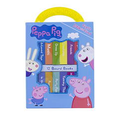 Get EPUB 📰 Peppa Pig - My First Library Board Book Block 12-Book Set - PI Kids by  E
