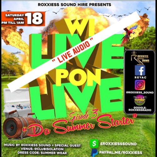 WI LIVE PON LIVE EPISODE 3.... 18TH APR 2020..... MEK SURE YOUR TUNED IN THIS SAT NIGHT !!