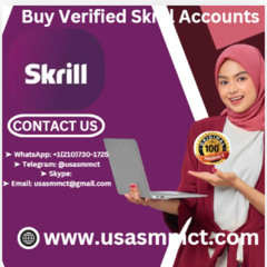 We specialize in providing 100% fully verified Skrill accounts in various countries including USA, UK,