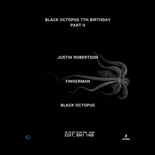 Fingerman @ Black Octopus Birthday Bash, Tide, Brighton 2025