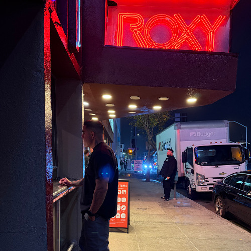 Chris Who? @ The ROXY opening for TELYKAST