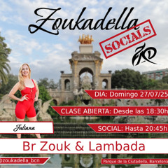 Dancing with Juliana in  Barcelona