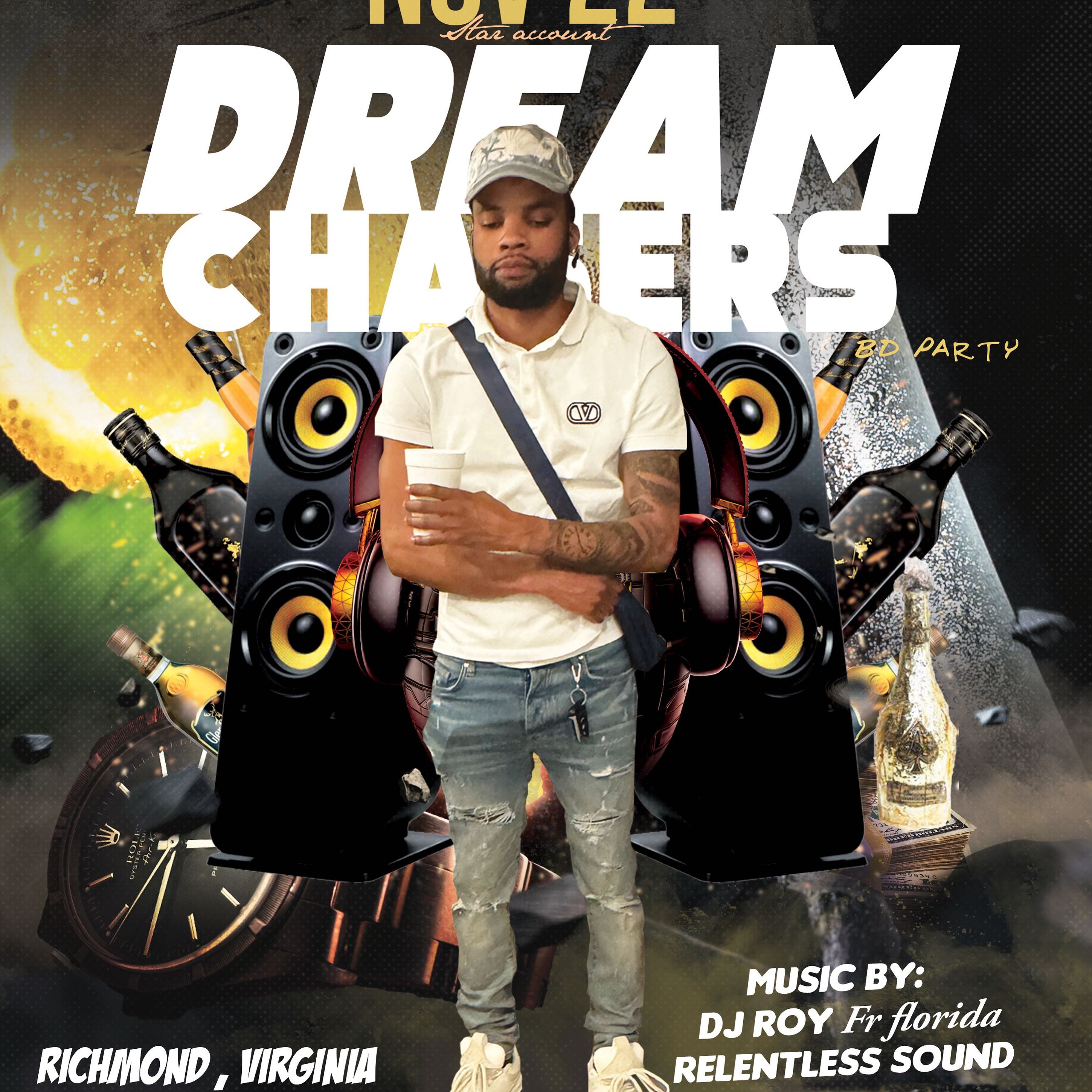 DJ ROY DREAM CHASER RICHMOND VIRGINIA BIRTHDAY 11.22.25 LIVE AUDIO episode artwork