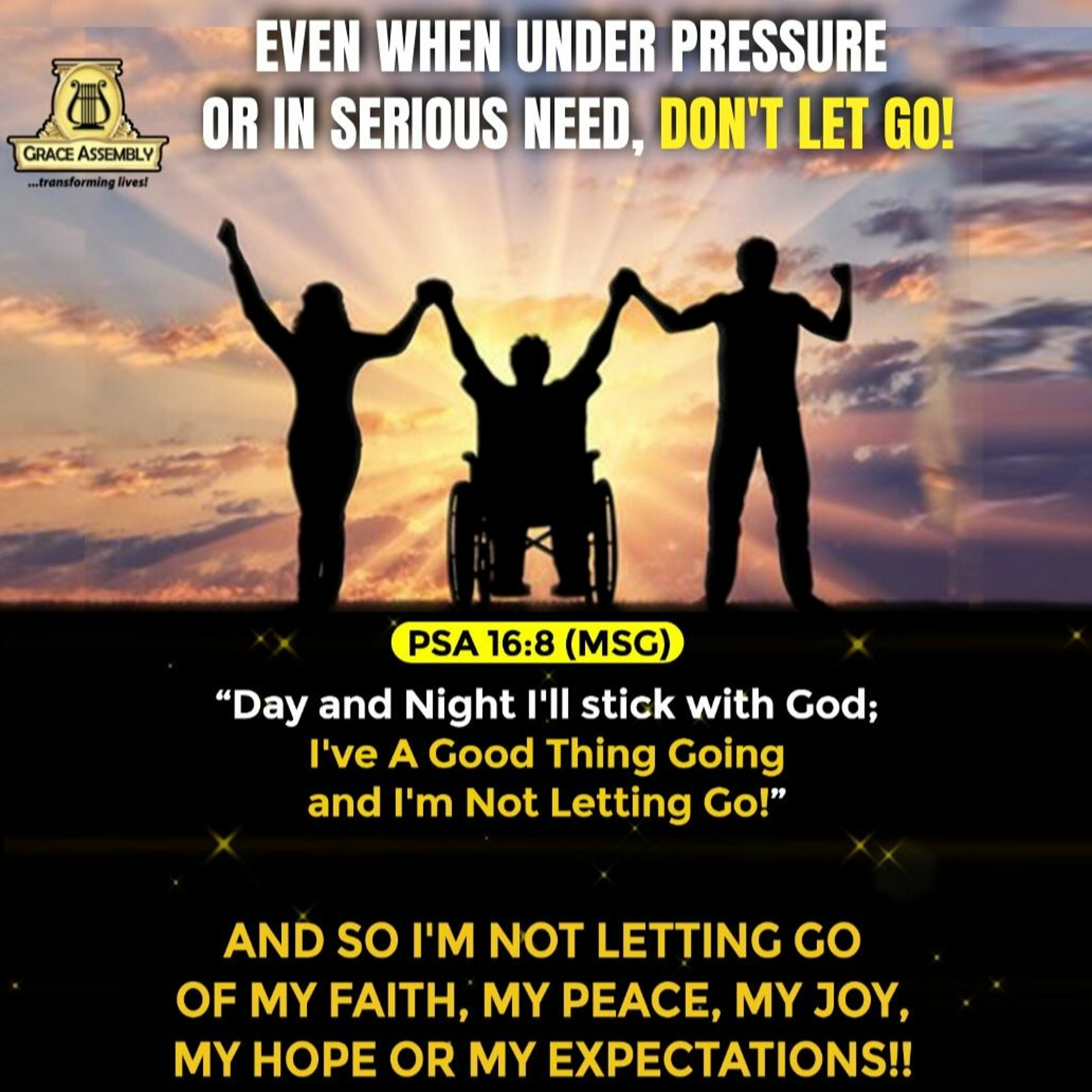 Even When Under Pressure or In Serious Need, Don't Let Go!/Pastor Femi Paul/MidWeek Service