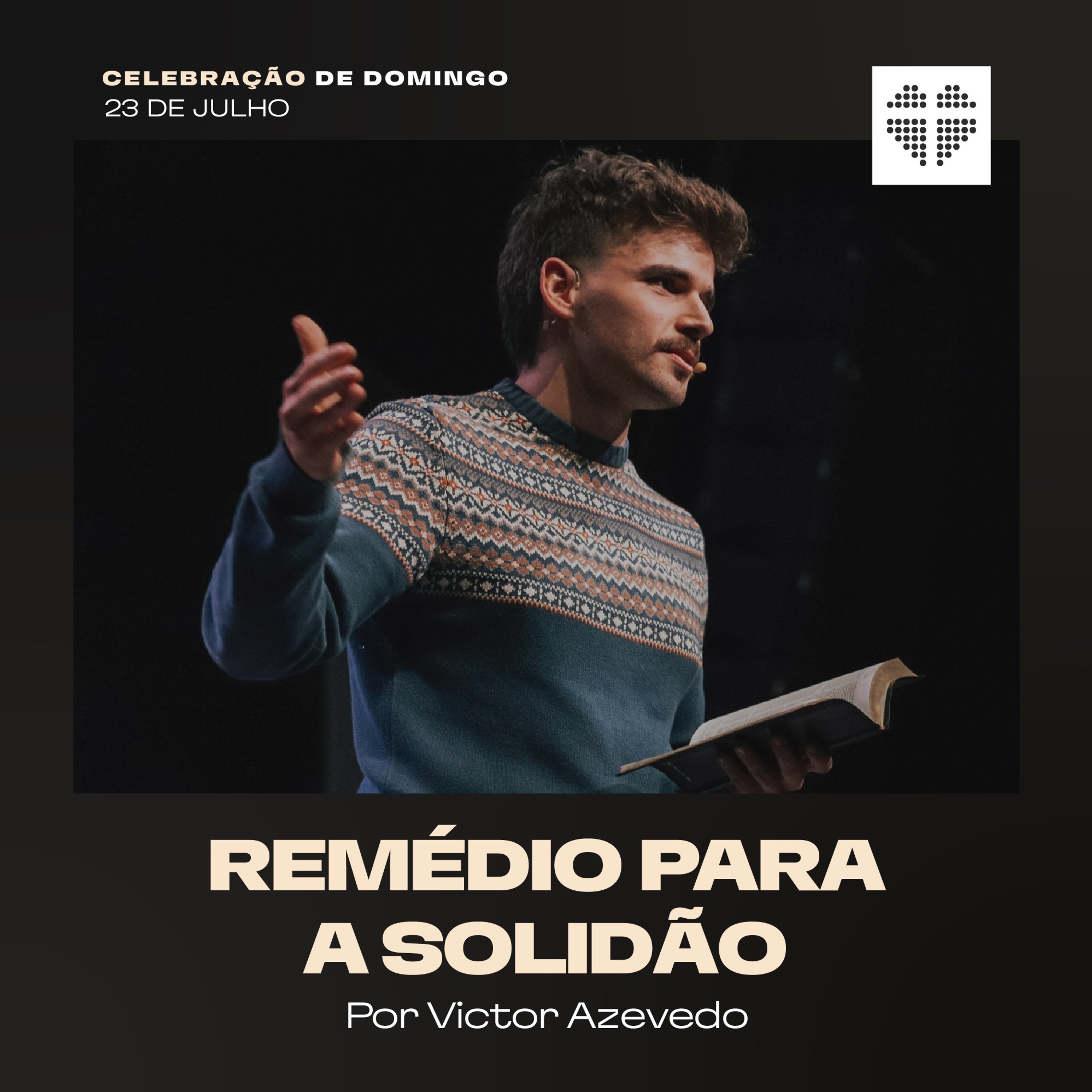 Remédio Para a Solidão | Igreja Por Amor | Victor Azevedo | 23 de Julho de 2023 episode artwork