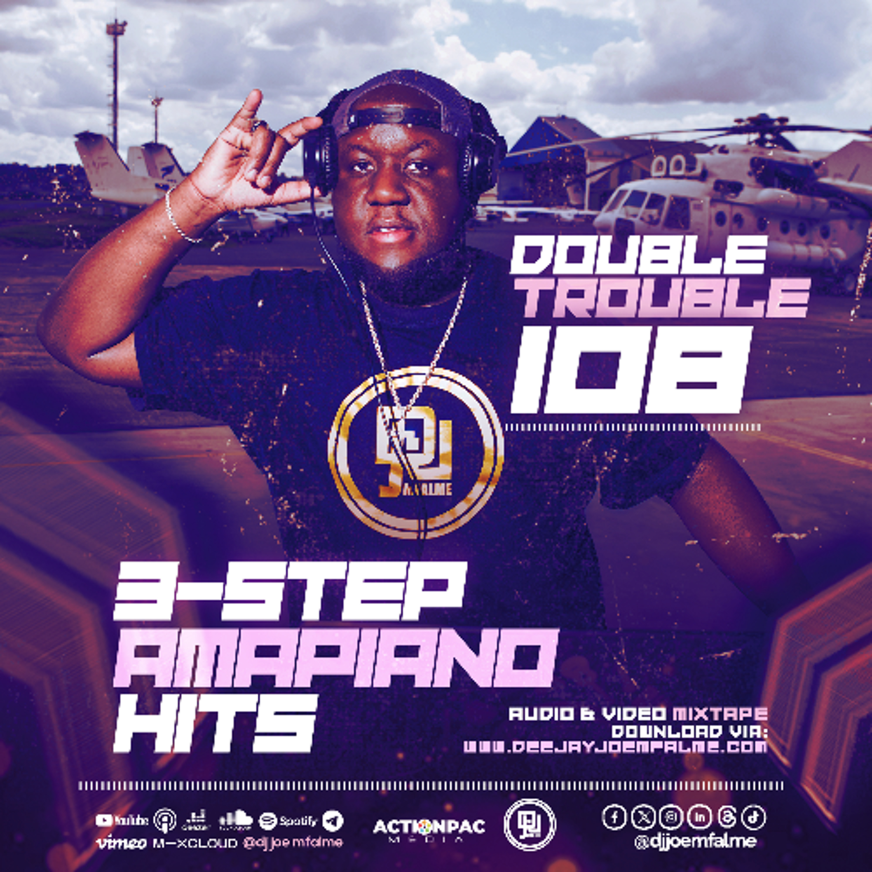 The Double Trouble Mixxtape 2025 Volume 108 3 Step Amapiano Hits Edition. episode artwork