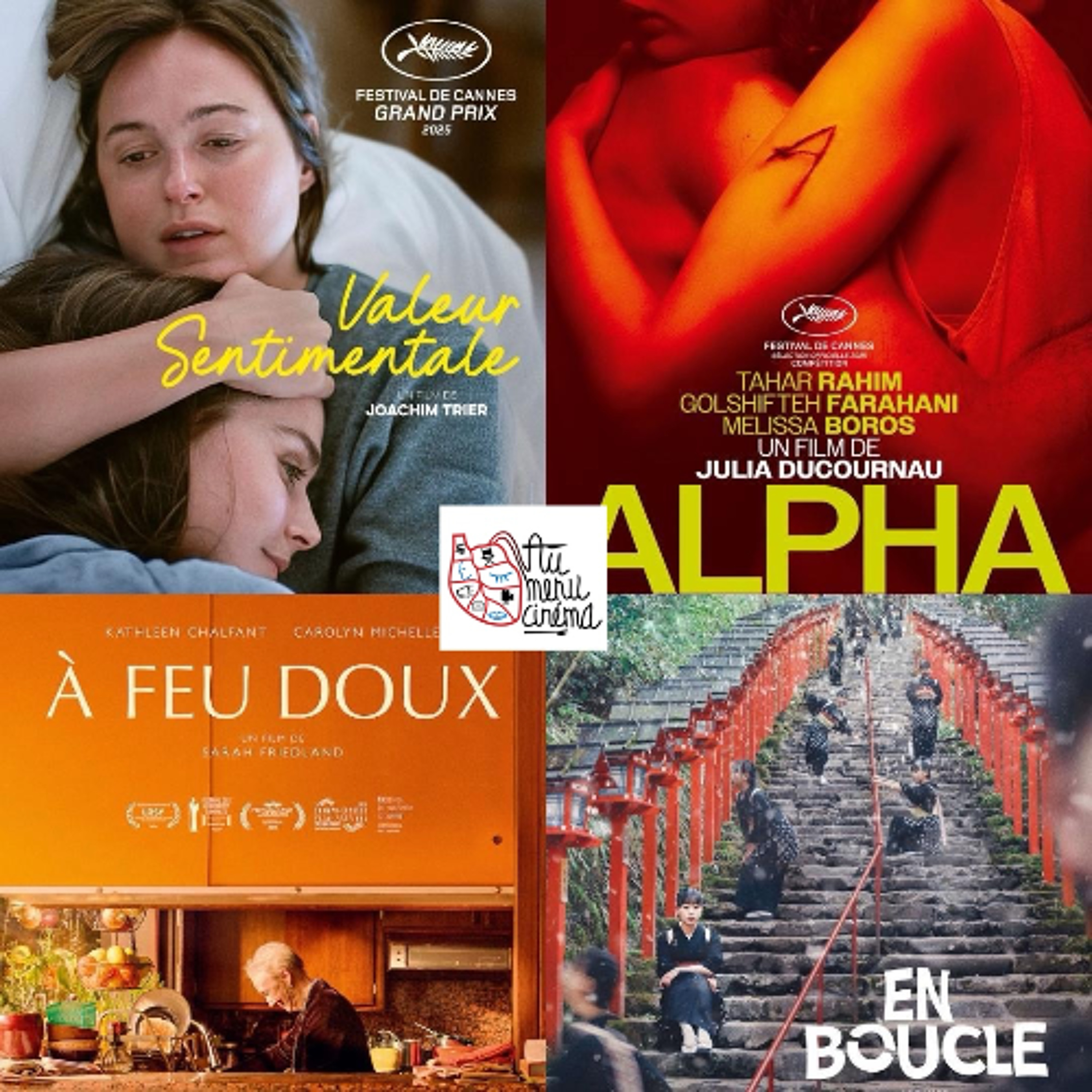 #15 / Au Menu d’août 2025 : "En Boucle", "À feu doux", "Alpha", "Valeur sentimentale"
