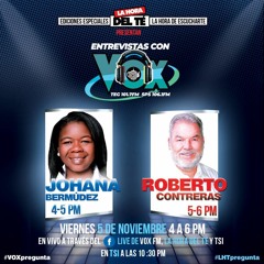 LHT 5 noviembre 2021 Johana Bermudez - Roberto Contreras