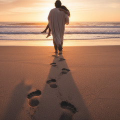 footprints in the Sand