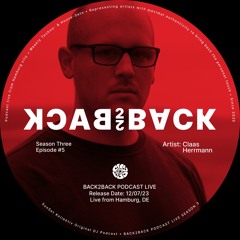 B2B025: SunSet BACK2BACK - Claas Herrmann Studio Mix recorded in Hamburg