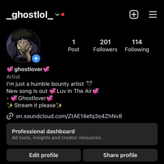 I Can’t Sleep - 💞Ghostlover💞 (Prod.Keano Quinn) *ALL PLATFORMS*