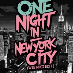 WEE NIKO - One Night In New York City (Acid edit) FREE DOWNLOAD.