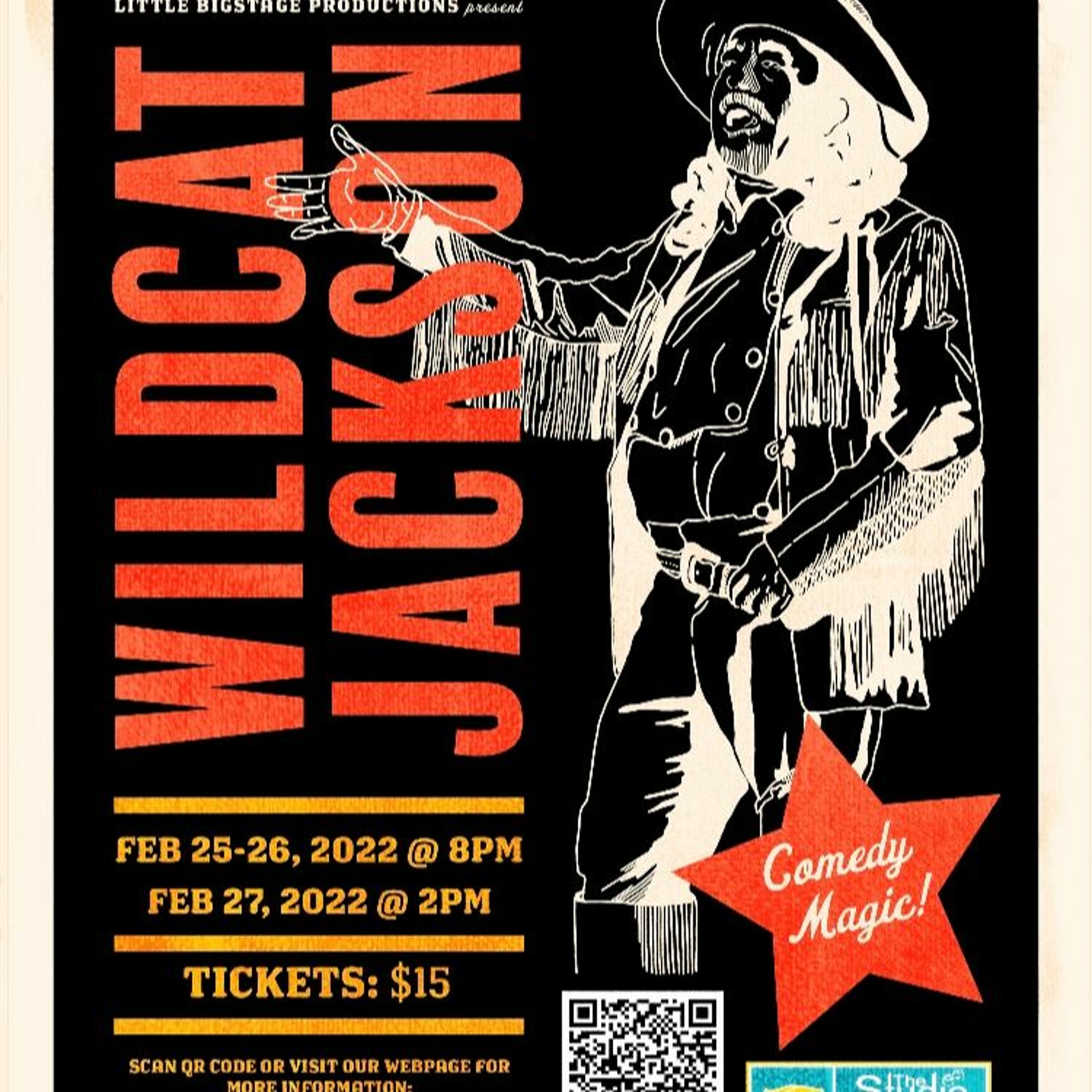 Interview with Wildcat Jackson the creator of THE GREAT WILDCAT JACKSON @ Long Beach Playhouse episode artwork