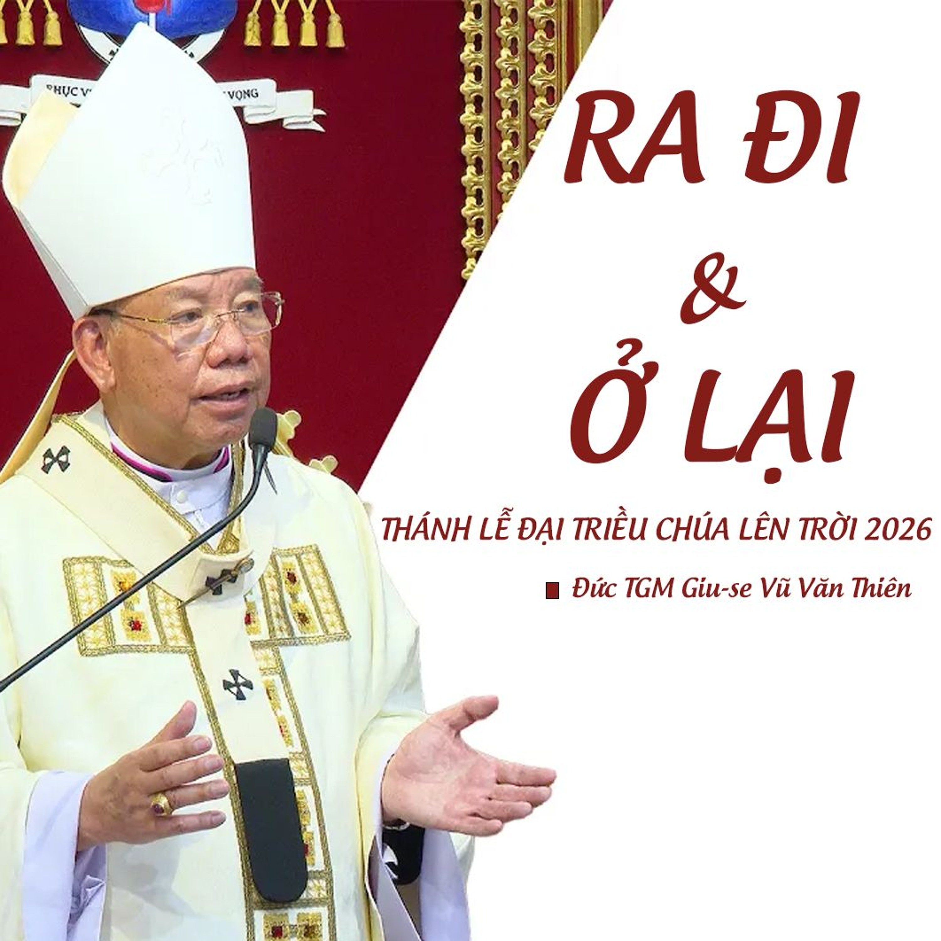 Ra đi và Ở lại - Đại Lễ Chúa Lên Trời - Đức TGM Giu-se Vũ Văn Thiên episode artwork