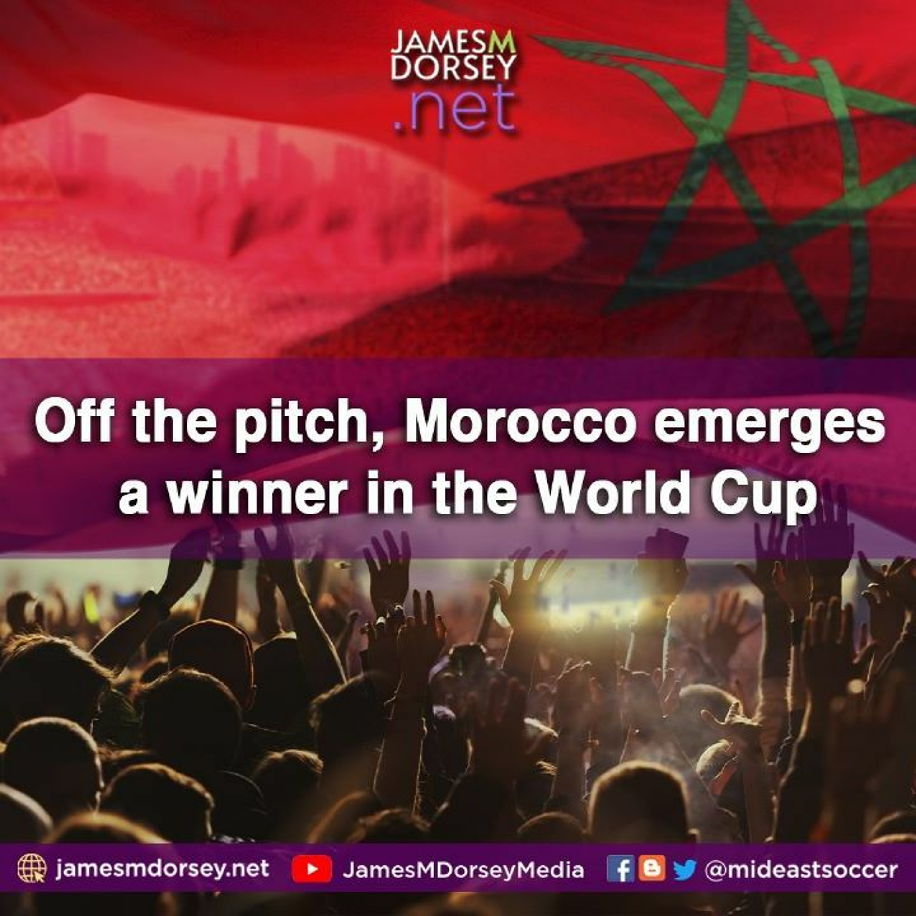 Off The Pitch, Morocco Emerges A Winner In The World Cup