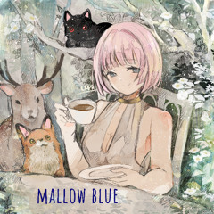 mallow blue
