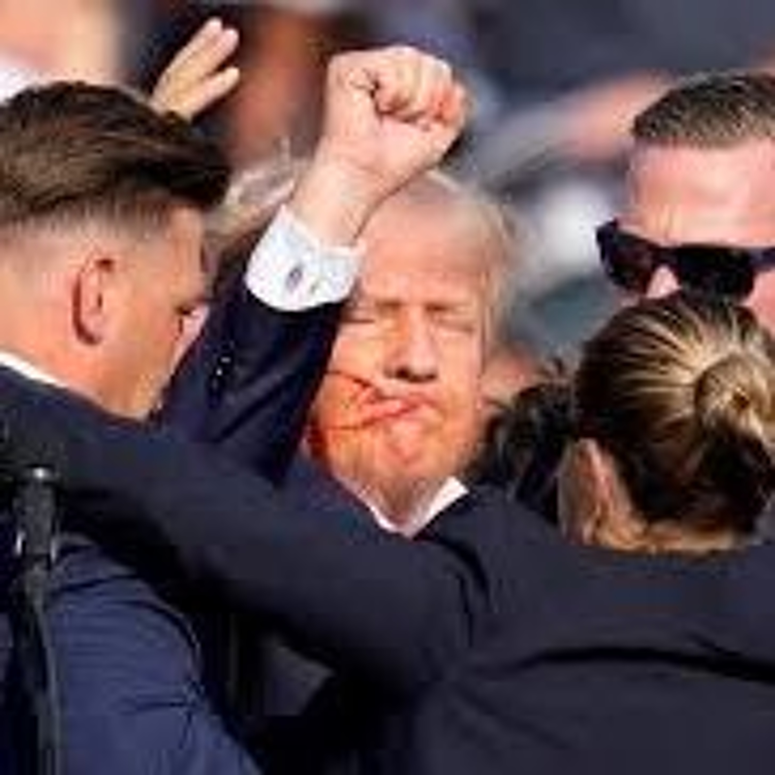 So whos crazy now Most Americans are not sure two gunmen tried to shoot Donald Trump episode artwork