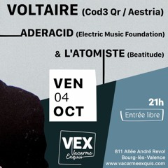 Dj set @ VEX / Vacarme Exquis (Valence) 04 Oct. 2024