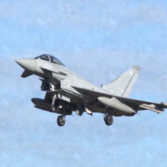 Typhoon FGR4 jets - landing