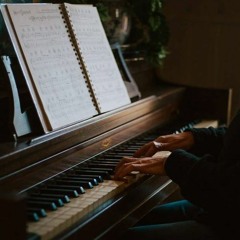 Beautiful Calm Playing Piano