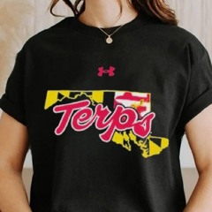 Maryland Terrapins Under Armour Terps Pride Script T Shirt