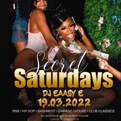 Secret Saturdays Live Audio: Mixed By @Eaasy_E Hosted By @BigBGram_ | HIPHOP DANCEHALL AFROBEATS