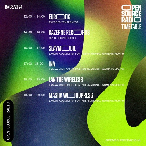 LAWAAI x Open Source Radio: Masha Wordpress
